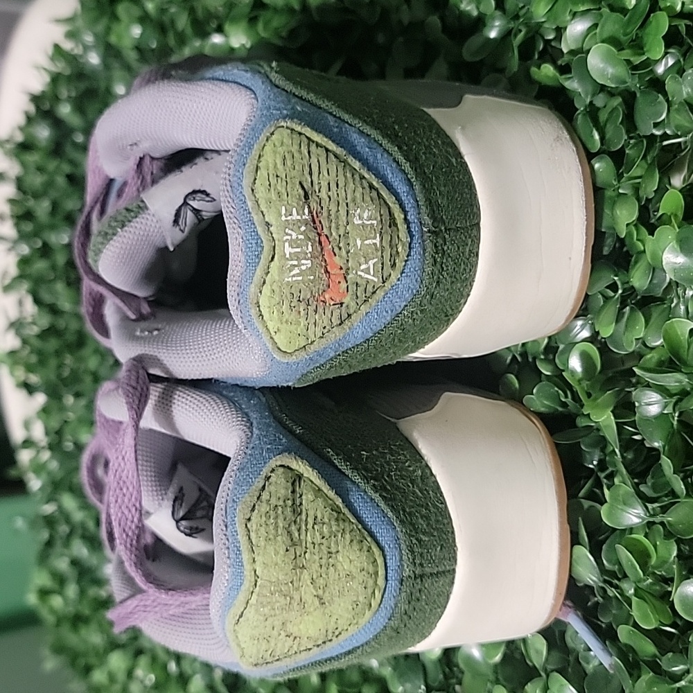 Nike Air Max Kids Sneakers - Blue, Green, and Purple - Picture 2 of 7